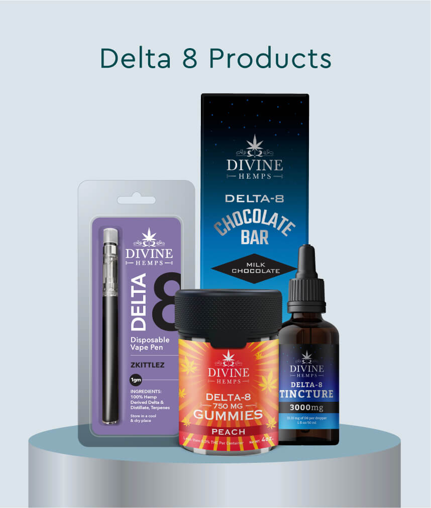 delta 8 product banner